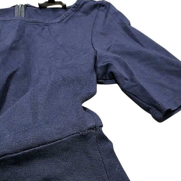 Slate & Willow Navy Blue Mini Skater Dress S - Picture 4 of 7